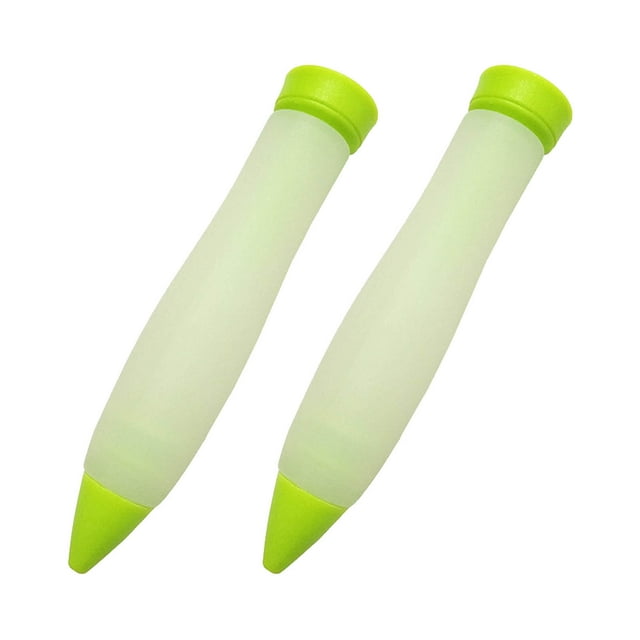 EGNMCR 2pc Fudge Cake Pen Icing Writing Baking Decoration DIY Tool baking tool