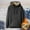 Dark Grey, variant on hoodies for men Men's Winter Fleece Jacket Casual Soft Warm Jacket Coat Pullover Hooded Solid Long Sleeve Solid Jacket With PocketsMen's Hoodies & Sweatshirts Dark Grey + L
