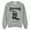 Grey - gray, variant on Elevenparis Mens Skateboarding Sweatshirt, Grey, Large
