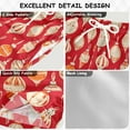 thumbnail image 2 of FORMRS Boys Swim Trunks Quick Dry Mesh Liner Boardshorts Sizes XS-XL, Orange Christmas Ornaments Pattern, 2 of 7