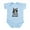 Sky Blue, variant on CafePress - Check Meowt Infant Bodysuit - Baby Light Bodysuit, Size Newborn - 24 Months