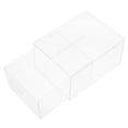 thumbnail image 1 of unbranded Caja Organizadora Apilable Transparente Para Escritorio Con Espacio Optimizado, 1 of 8
