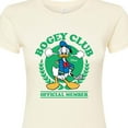 thumbnail image 3 of Disney - Donald Duck Bogey Club - Juniors Fitted Graphic T-Shirt, 3 of 5