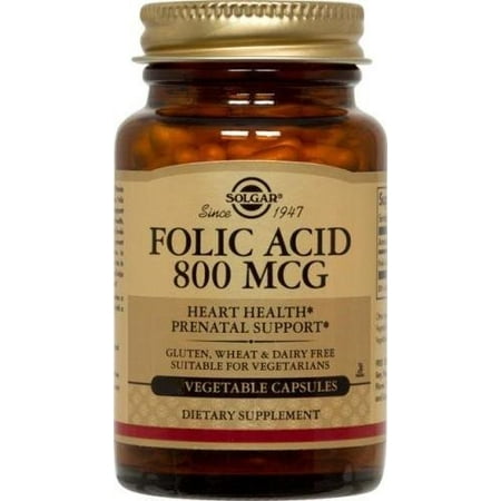 Solgar Folic Acid 800 mcg - 250 Vegetable