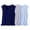 Blue, variant on Men's V-Neck Casual Sleeveless Tank Top 3-Pack - Lightweight Breathable Cotton, Comfortable Daily Wear - Perfect for Undershirt Layering, Summer Casual, Home Relaxation,
