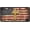 American Flag, variant on Vanity Plate Cover, Praying Cowboy Western Christian Cross Style Novelty Car Tag, Metal