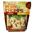 Premium Pork Chomps 4" RawhideFree Crunchy Bone Variety Pack, 12 Count