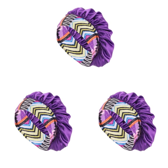 Wide Elastic Band Satin Sleep Bonnet Soft Night Sleeping Cap For Women Tie for Women Silk Scrunchy No Break Rubber Bands Elastic Hair Ties for Girls Clear Small Hair Elastics Scrunchies Solid