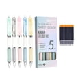 thumbnail image 5 of YIMWNYI High Precision Gel Pens, Pack of 5 with 0.5mm Fine Tip, Soft Grip for Comfortable Writing, Fade-Resistant Ink for Long-Lasting Clarity, Ideal for Drawing, Writing, and Note-Taking, 5 of 9