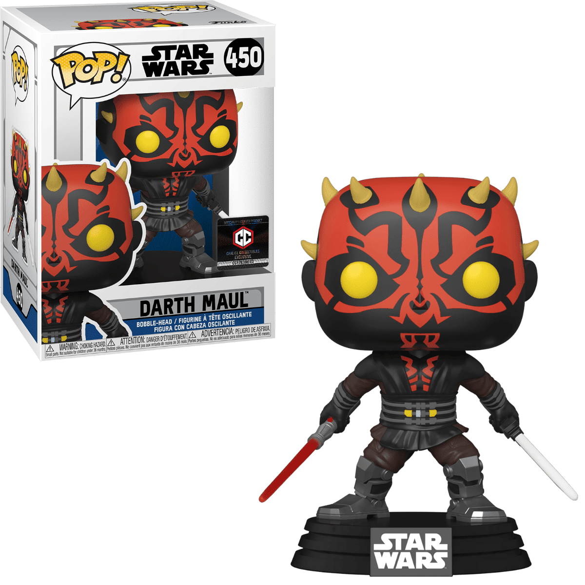 Funko POP! Star Wars Darth Maul Vinyl Figure (Dual Wielding)