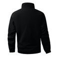 thumbnail image 6 of COMVALUE Men's Lightweight Quarter Zip Pullover Casual Windbreaker for Running Golf Jackets with 3 Pockets (Black, XS), 6 of 7