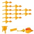 thumbnail image 3 of MasteelfCA 12Pcs Turkey Slingshot Toy TPR Funny Flying Chicken Prank Prop Prank Toy, 3 of 6