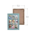 thumbnail image 4 of Prinz Homestead Antique Blue 9-Opening Collage Picture Frame, for 4x6 Photos, Wall Display, 4 of 5