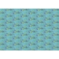 thumbnail image 1 of Ahgly Company Machine Washable Indoor Rectangle Transitional Deep-Sea Green Area Rugs, 5' x 7', 1 of 7