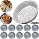 thumbnail image 4 of Bandeja para Horno Papel Aluminio 10/20 Uds. Desechable 6/7/8/9/16/18 Pulgadas, 4 of 9