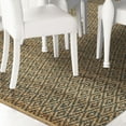thumbnail image 6 of Superior Natural Diamond Geometric Coastal Area Rug, Blue, 6 of 6