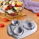 thumbnail image 5 of Egg Slicer 3In1 Stainless Steel Egg Cutter For HardBoiled Eggs, Strawberry Slicer, Mushroom Dicer, Soft Fruit, 5 of 5