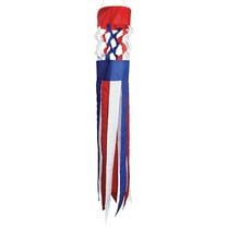 In the Breeze 4677 — Patriot Twistair Windsock, Hanging Novelty Patio Decor
