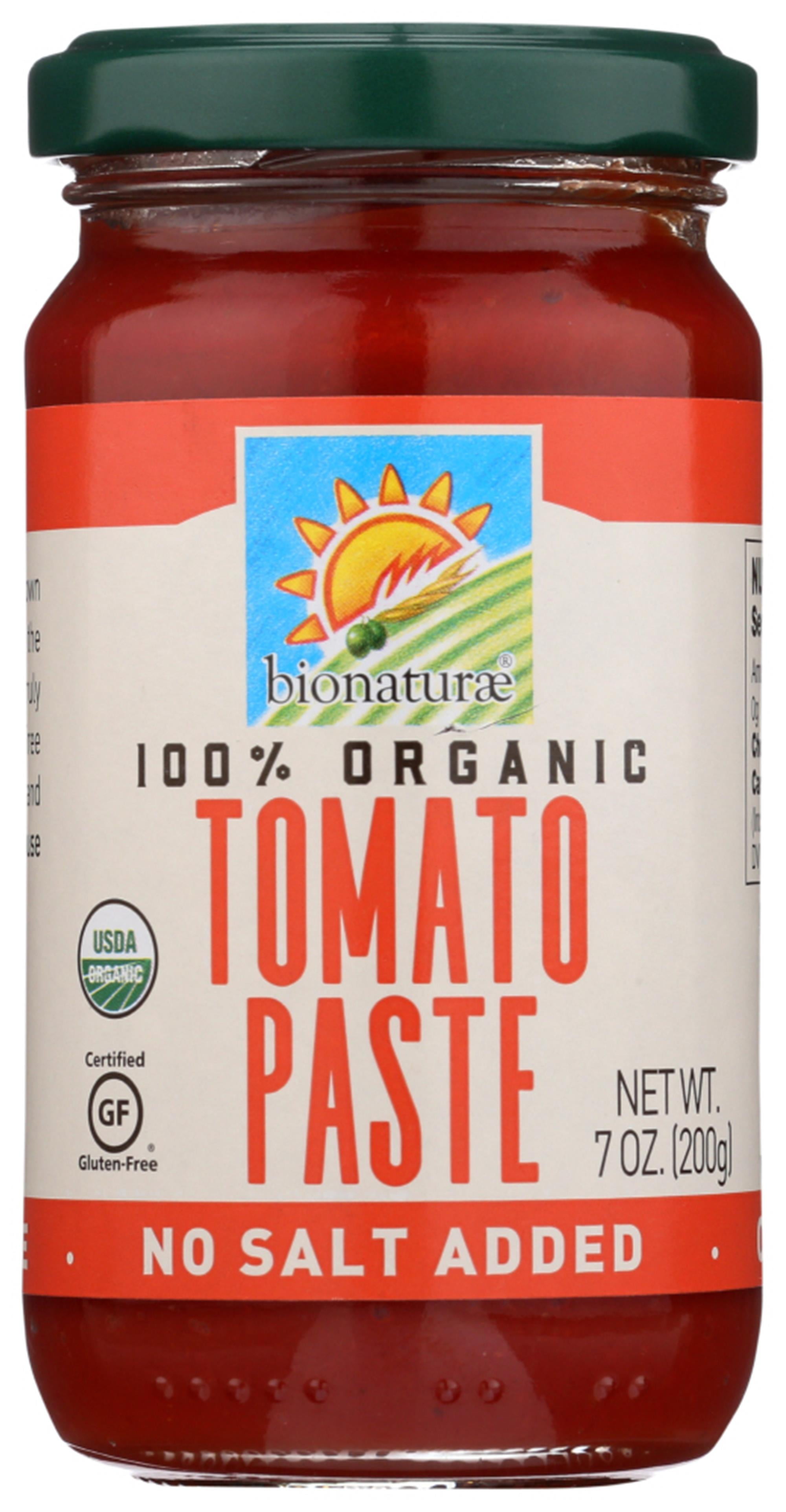 Bionaturae Organic Tomato Paste, 7 Oz, Jarpack of 12