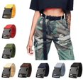 thumbnail image 1 of serony Outdoor Breathable Men Waist Belt Quick Release Buckle Red, 1 of 9