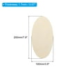 thumbnail image 2 of Uxcell 200x100mm Wood Pieces, 3 Pack Unfinished Oval Wood Shapes Blank Wooden Cutouts Ornaments Natural, 2 of 6