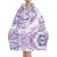 thumbnail image 1 of Couverture de Planche à Roulettes Chandail à Capuchon Surdimensionnée Couverture à Capuche Portable Couverture Chaude Chandail en Molleton pour Femmes Hommes Adolescents, 1 of 8