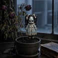 thumbnail image 6 of 2026 Halloween Indoor Decorations 3pc Halloween horror props, potted plants and decorations 2D For Halloween Party, Yard Haunt, Indoor Outdoor Decor Props, 6 of 9