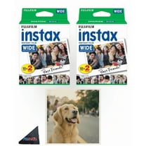 Fujifilm INSTAX WIDE Instant Camera Film for Wide 300 Instant Cameras, 40 Sheets