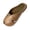 Coffee, variant on NOKIO Clearence Women's Trendy Fish Mouth Half Slippers Covered Toe Soft Sole Summer Sandals Lightweight Non-Slip Design for Outdoor Comfort & Easy Wear
