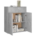 thumbnail image 3 of vidaXL Sideboard Concrete Grey 60x30x75 cm Engineered Wood, 3 of 5