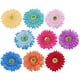 thumbnail image 5 of 9 pcs clips de cabello de flores clips decorativos para el cabello crisantemo para el cabello clips para el cabello, 5 of 7
