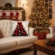 thumbnail image 4 of Juego de Almohadas Navideñas Rojas Combinadas para Decoración Navideña, Cojín para Sofá o Cama, 4 of 6