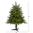 thumbnail image 2 of 3ft. South Carolina Spruce Artificial Christmas Tree with 100 White Warm Light and 458 Bendable Branches, 2 of 7