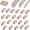 50pcs#B, variant on Universal Quick Lever Electrical Wire Connectors,28-12 Awg Mini Quick Connectors Push-in,1 in 1 Out Electrical Wire Butt Splice Inline Terminals,Household Electrical Connectors Flame Retardant (#C)