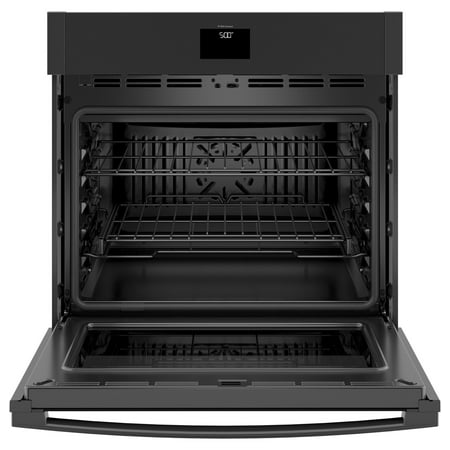 GE - 30" Built-In Single Electric Convection Wall Oven - Black