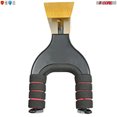 thumbnail image 4 of 5 CORE Guitar Wall Mount Hanger Hook with Wood Base Soft Padding Adjustable Rotatable Holder for Acoustic Classical Electric Bass Guitars - GH ABS R 1PC, 4 of 7