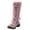 1Purple, variant on Mostsola Knee High Boots Women Cute Lace up Furry Lined Winter Warm Snow Boots Mid Calf Boots