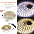 thumbnail image 1 of Billuyoard Tira de luces LED USB de 5V, 1M a 5M, blanco cálido/blanco frío, barrido a mano, Sensor de encendido y apagado, luces de diodo impermeables, 6 Iluminación y accesorios Billuyoard HA023898-00, 1 of 1