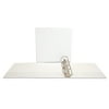 Office Impressions Economy Slant-Ring View Binder, 3" Capacity, White