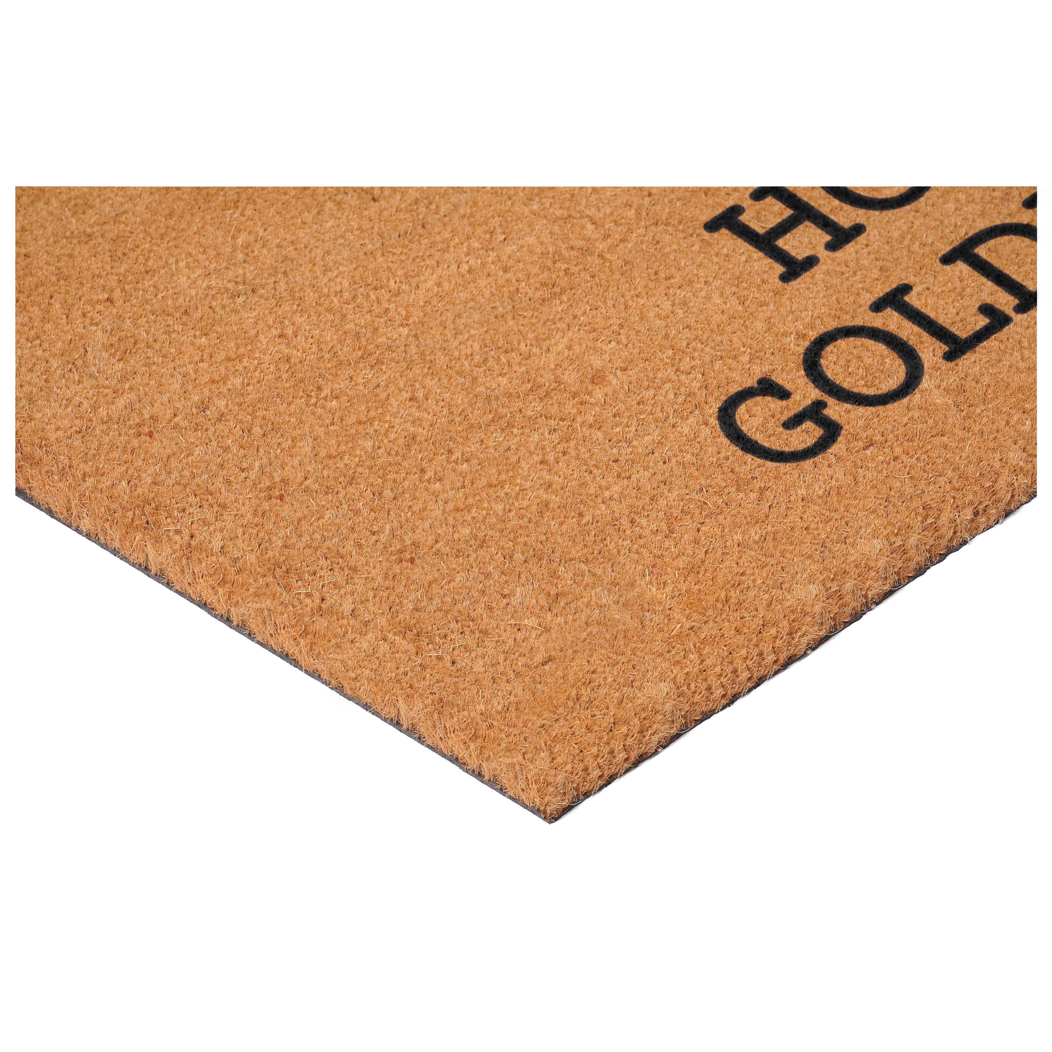Hope You Like Goldendoodles Non Slip Vinyl Backing, Front Doormat, Entryway Doormat, 17x29