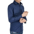 thumbnail image 3 of SHCKE Young Mens Regular Fit Long Sleeves Dress Shirts White Casual Business Formal Shirt, 3 of 6