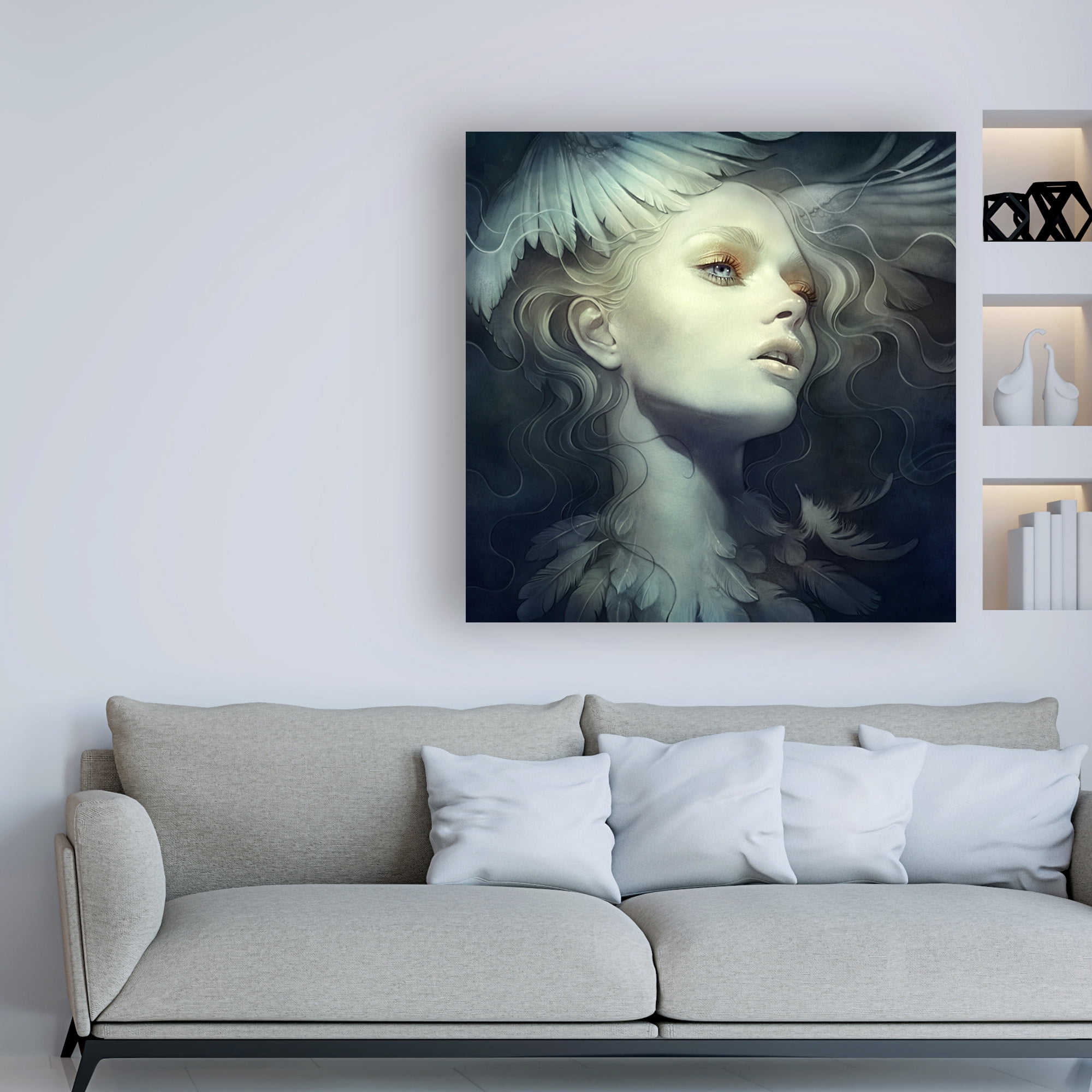 Trademark Fine Art 'Fly Wings' Canvas Art by Anna Dittma