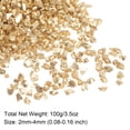thumbnail image 2 of Triturado Vidrio Chips 100g/3.5oz 2mm-4mm Irregular Metálico Brillante Vidrio para Artesanía Bricolaje Jarrón Relleno Epoxi Resina Decoración, Amarillo Oro, 2 of 5