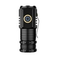 thumbnail image 2 of YUVA 10W Mini Super Power Flashlight, Aluminum Alloy Magnetic LED Torch with Clip, 1500mAh Type-C Fast Charging, Portable for Camping, Outdoor & Emergency Use, 2 of 9