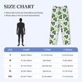 thumbnail image 2 of Mens Pajama Pants - Soft Sleep & Lounge Pants for Men, green rainbow car Cuteness Casual PJ Bottoms Pants with Pockets, 2 of 5