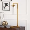 thumbnail image 2 of Evelyn&Zoe Modern Metal Table Lamp with Clear Glass Shade, 2 of 7