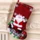 thumbnail image 5 of Injueey Bonito calcetín navideño para regalo, bolsa de joyería, muñeca 3D, muñeco de nieve, Papá Noel, estampado de gran tamaño, Kits de decoración para fiestas Papá Noel, 5 of 6