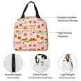 thumbnail image 4 of Gaeub Cherries And Bows Print Lunch Bag Lunch Box for Women Men,Reusable Insulated Lunch Bags for Adults,Leakproof Cooler Lunch Tote Bag, Large Capacity for Work Travel Picnic, 4 of 8