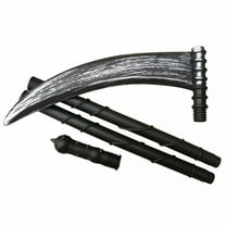 BESTSKY Halloween Decor Halloween Sickleprop Scythe Grim Scythe Staff Grimsickle Halloween Death Dress Up Toys Zombie Accessories Halloween Props