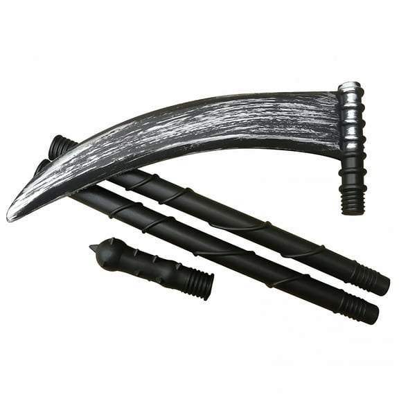 BESTSKY Halloween Decor Halloween Sickleprop Scythe Grim Scythe Staff Grimsickle Halloween Death Dress Up Toys Zombie Accessories Halloween Props